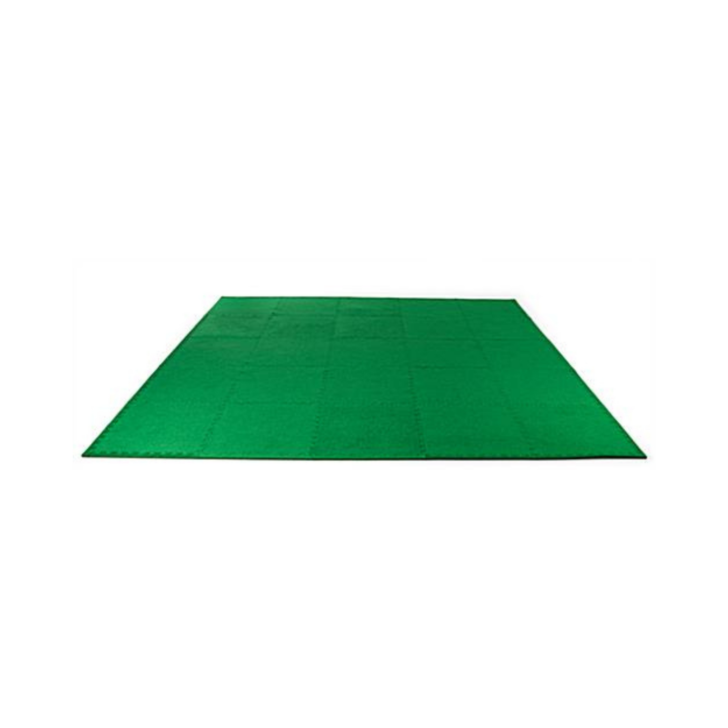 10' x 10' INTERLOCKING CARPETED FOAM MAT - FAUX GRASS