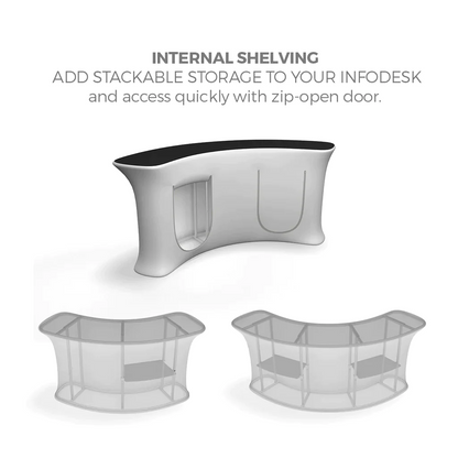 WAVELINE® INFODESK - SHELVES