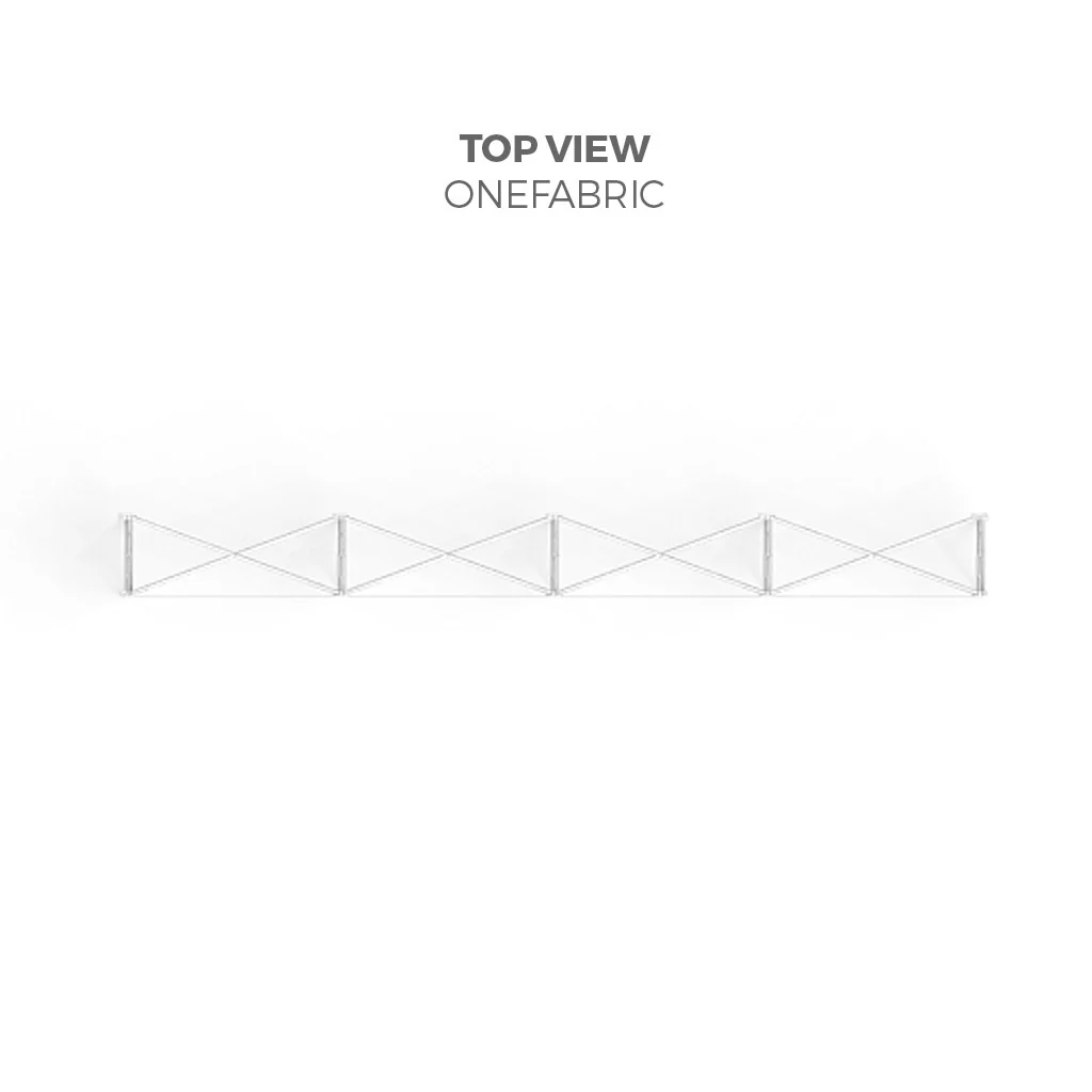 ONEFABRIC 10FT POP UP DISPLAY - STRAIGHT