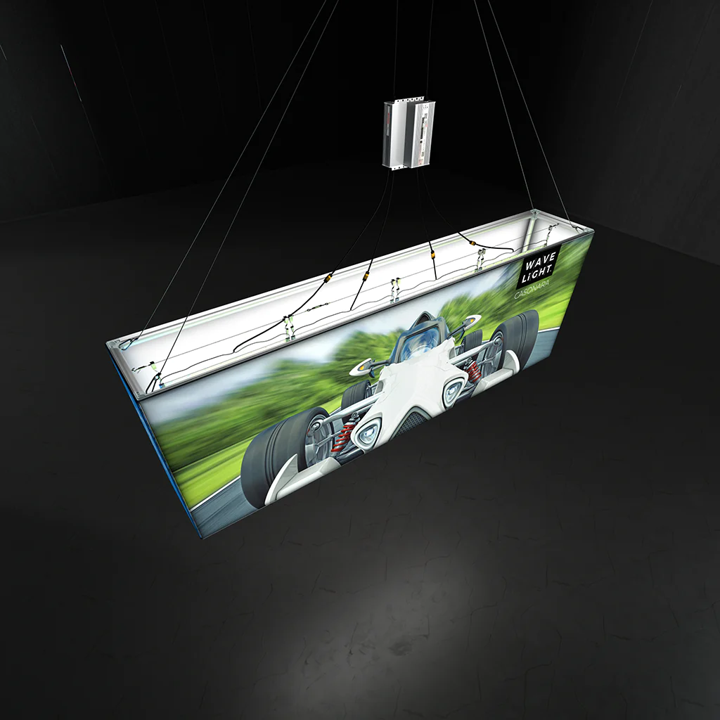 WaveLight® Casonara Blimp Rectangle Hanging Light Box - 300M