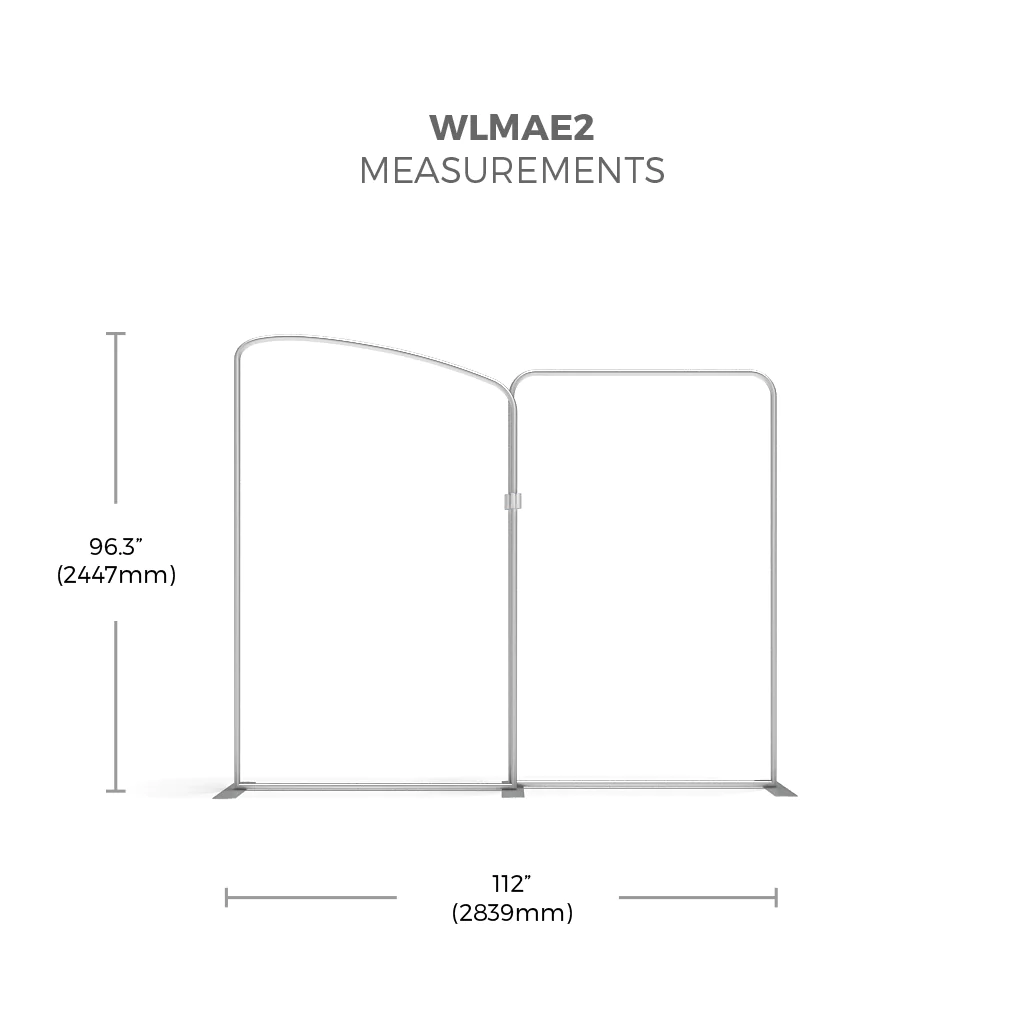 WAVELINE MEDIA® DISPLAY - WLMAE2 KIT 02 - 10FT