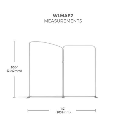 WAVELINE MEDIA® DISPLAY - WLMAE2 KIT 02 - 10FT