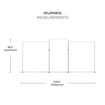 WAVELINE MEDIA® DISPLAY - WLMNKN KIT 01 - 20FT