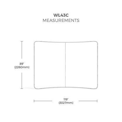 WAVELINE® DISPLAY 10FT CURVE