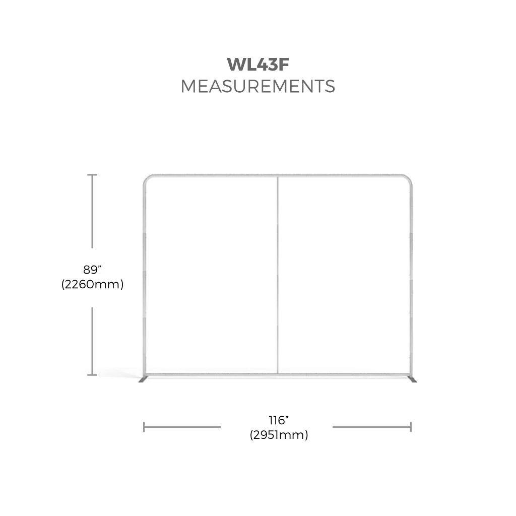 WAVELINE® DISPLAY 10FT STRAIGHT