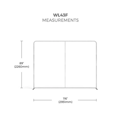 WAVELINE® DISPLAY 10FT STRAIGHT