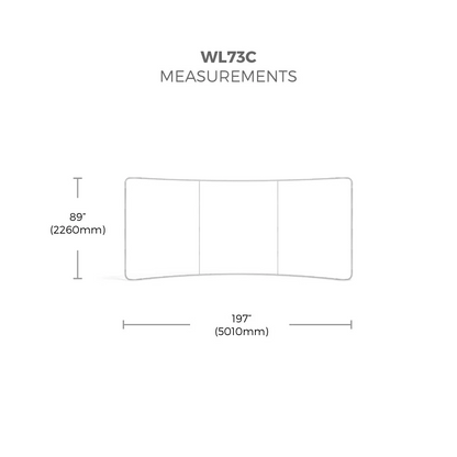 WAVELINE® DISPLAY 20FT CURVE