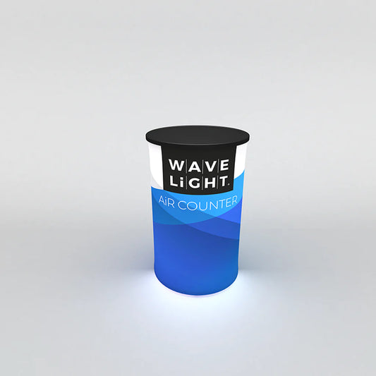 WAVELIGHT® AIR BACKLIT INFLATABLE COUNTER - CIRCULAR - 60M