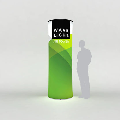 WAVELIGHT® AIR BACKLIT INFLATABLE CIRCULAR TOWER - 90"H